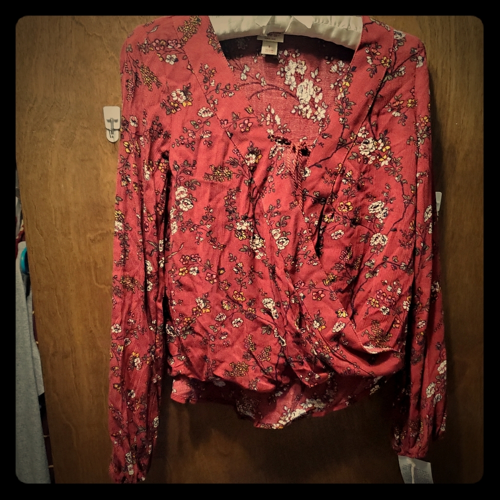 Long sleeved blouse